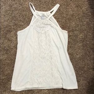 Flowy, High neck Tank Top
